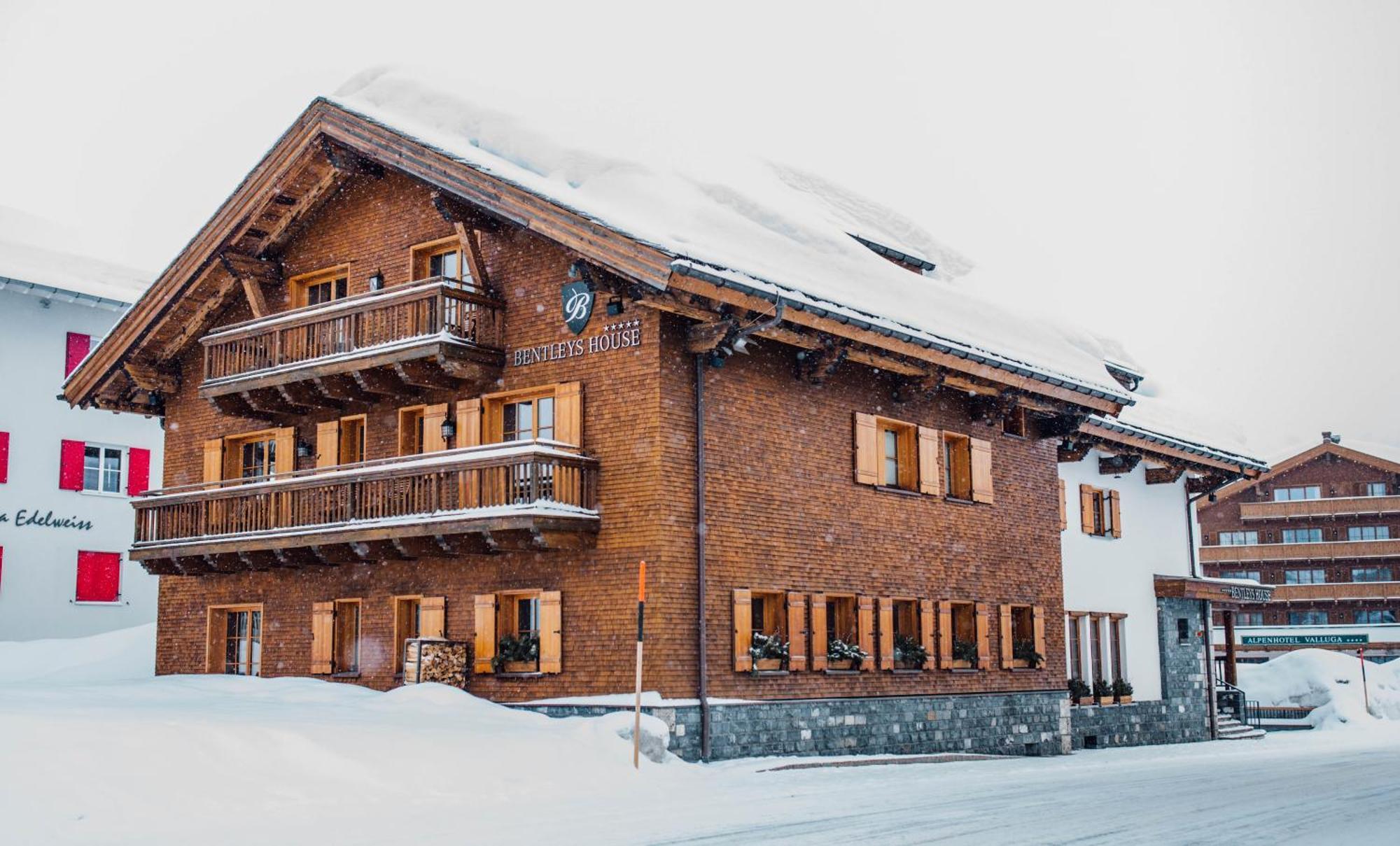 Bentleys House Mountain Residence Zürs Exterior foto